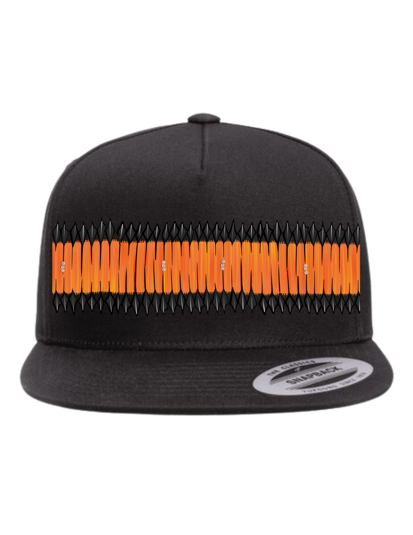 Flicker Band Snap Back Flat Bill