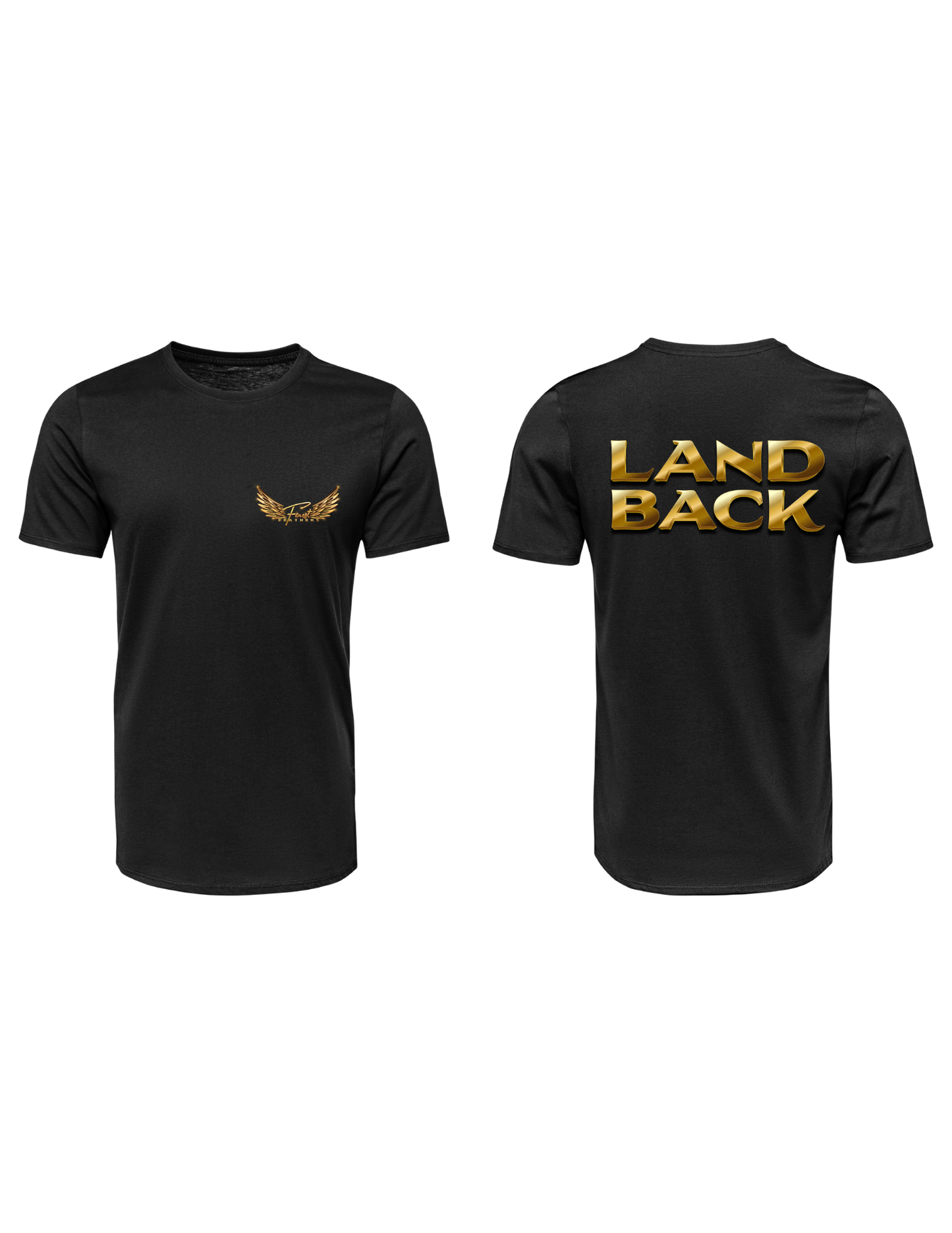 Gold Land Back T-Shirt